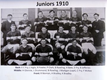 Riwaka Juniors 1910 - Winners of the Junior Cup